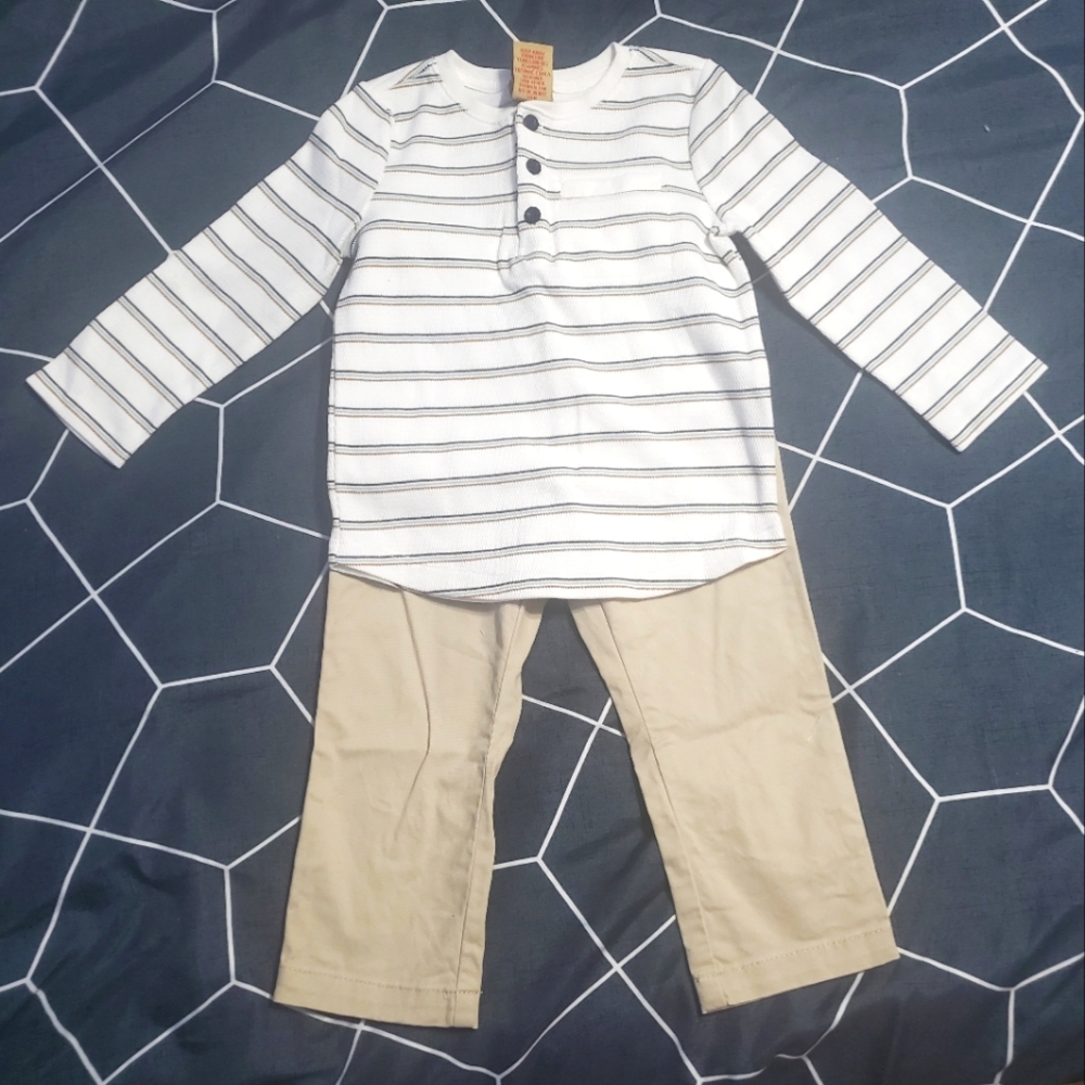 Toddler Outfit, size 2T - Telluride Shirt, Gap Pants